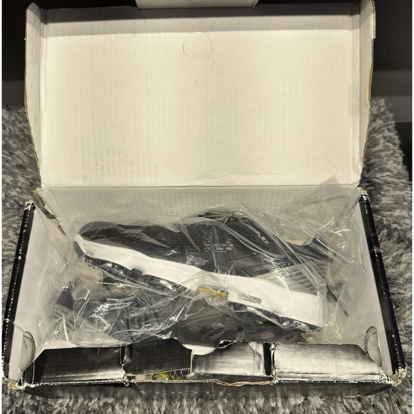 Footjoy Golf Shoes Sneakers Size 8 Black Hyperflex 2.0 Performance Mesh New - Picture 8 of 10